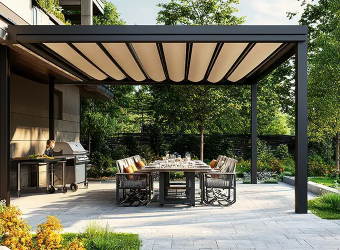 Pergola Awnings for Shade & Weather Protection in Clinton County