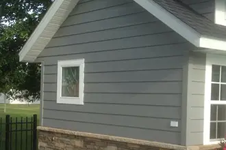 Germantown Seamless Guttering & Siding Inc. - new siding to residential home - Clinton County, IL