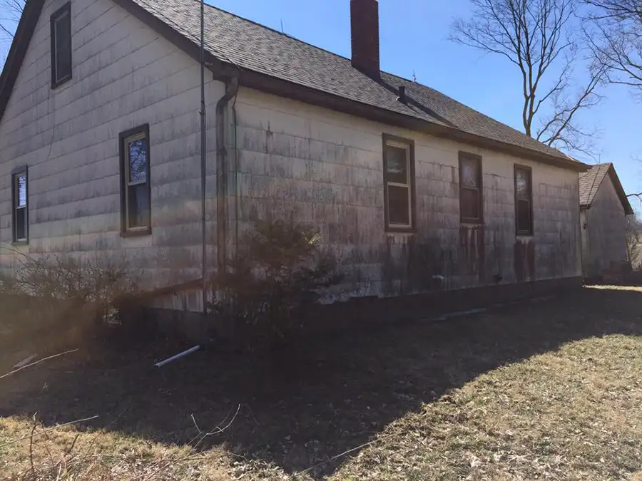 Germantown Seamless Guttering & Siding Inc. - recent projects, before new siding installation - Clinton County, IL